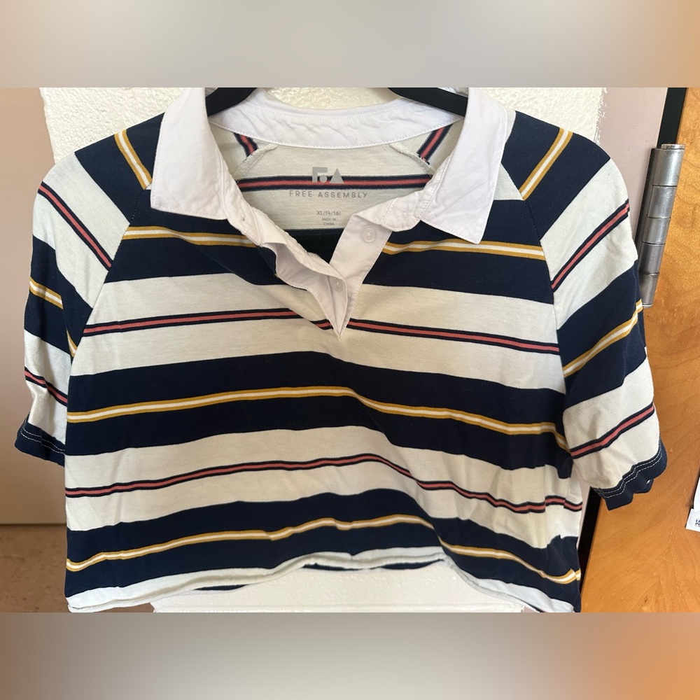 Cropped polo